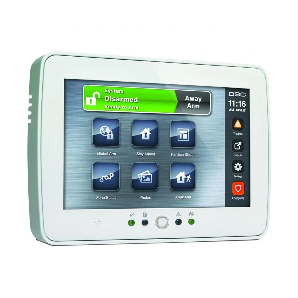 Tastatura touchscreen pentru centrale dsc powerseries pc1616 / pc1832 / Dsc - 1