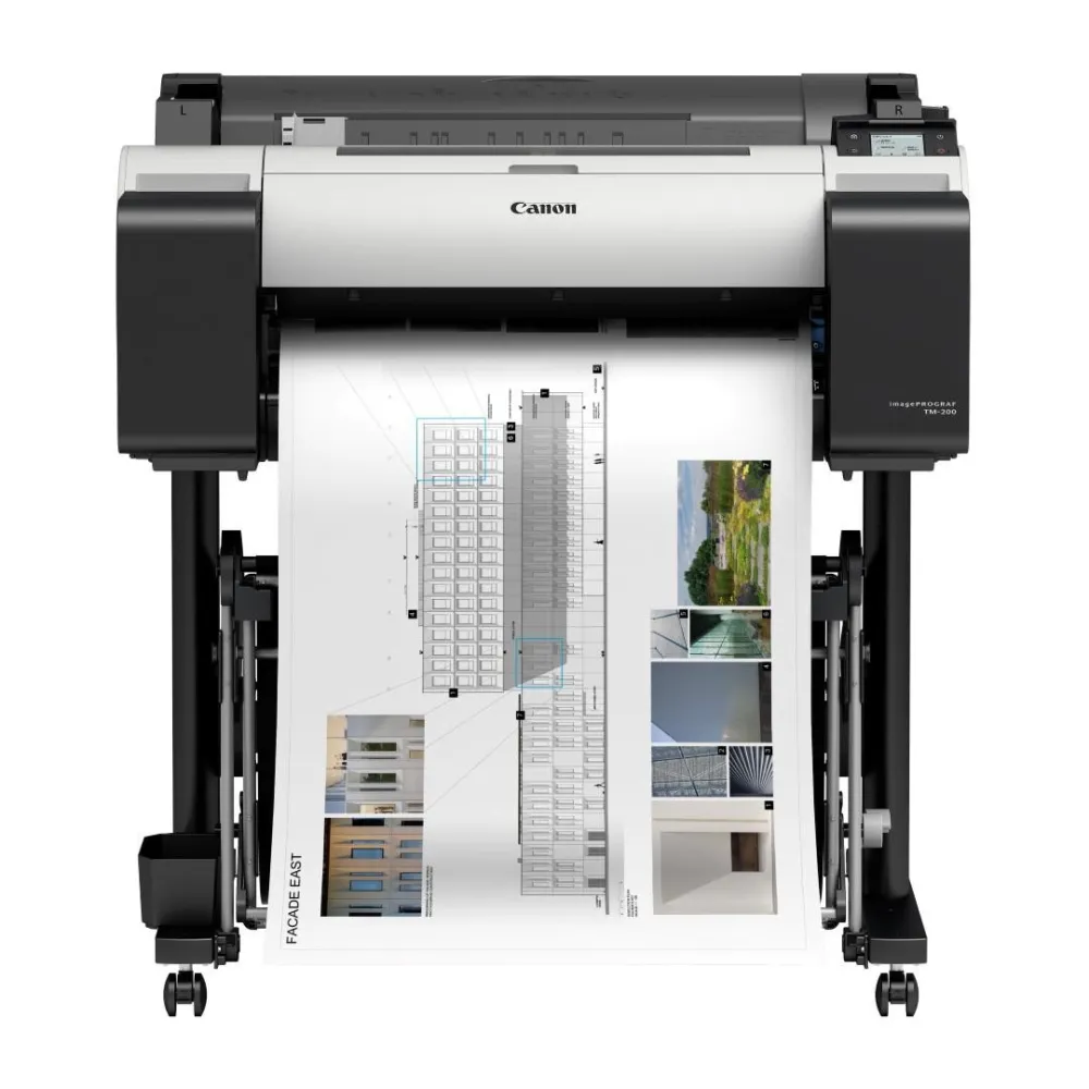 Plotter canon imageprograf tm-200 24(610mm) format a1 5 culori rezolutie Canon - 1