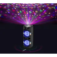 Boxa activa fixa akai dj-y5l bluetooth speaker with discoball lights Akai - 1