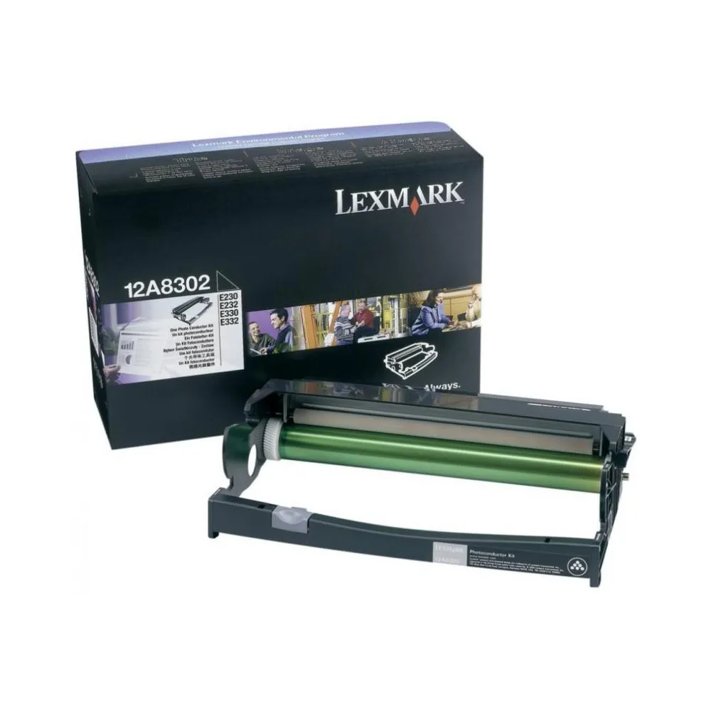 Drum lexmark 12a8302 black 30 k e230  e232  e232 with Lexmark - 1