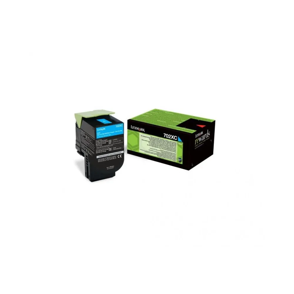 Toner lexmark 70c2xc0 cyan 4 k cs510de  cs510dte Lexmark - 1