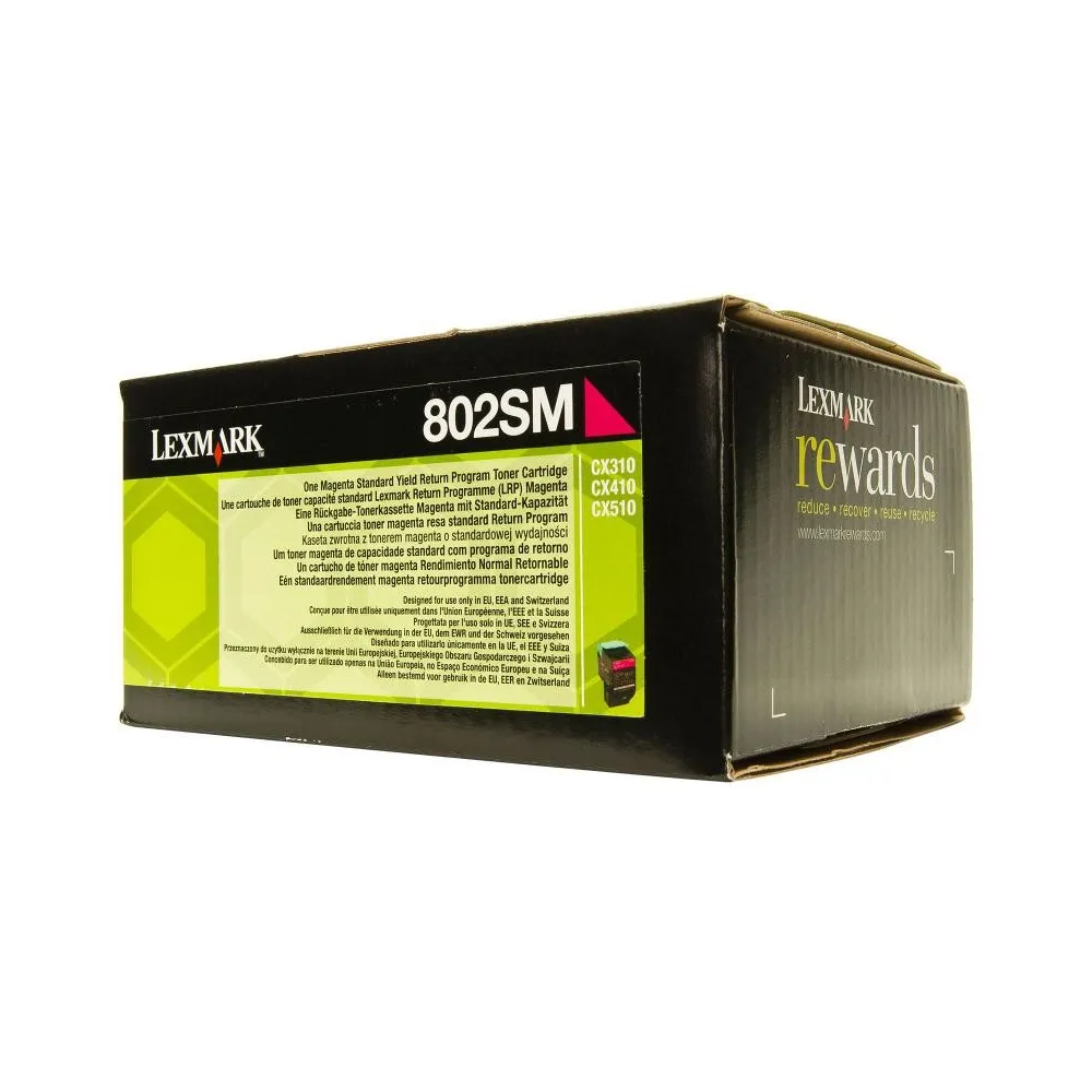Toner Lexmark 80C2SM0 Magenta Lexmark - 1
