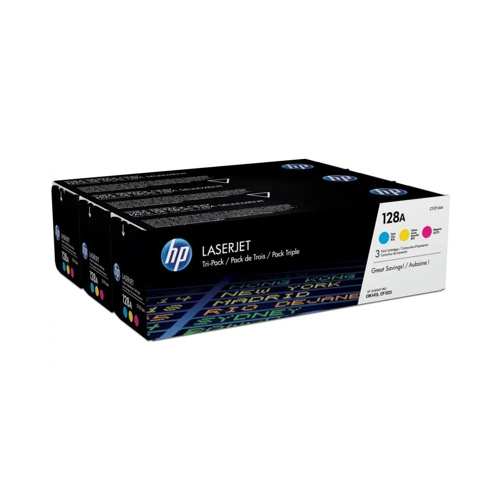 Toner HP 128A  TriColor Hp - 1