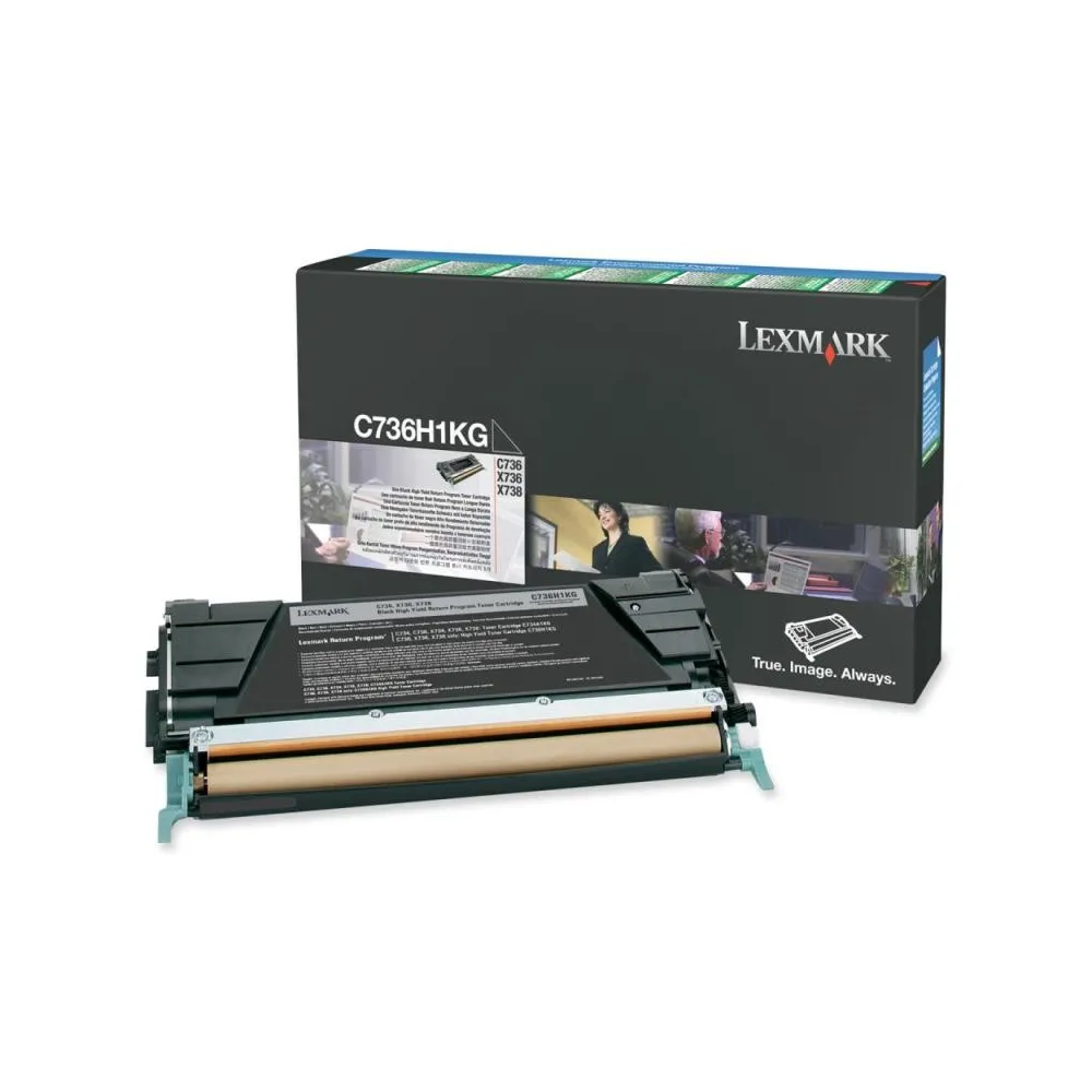 Toner Lexmark C736H1KG Black Lexmark - 1