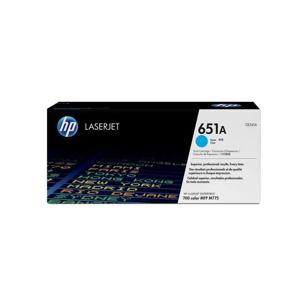 Toner HP 651A CE341A Cyan Hp - 1
