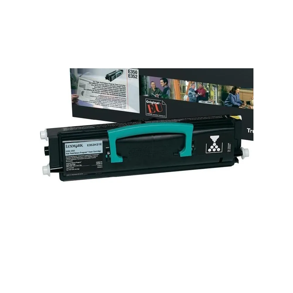Toner lexmark e352h31e black 9 k e350d  e352dn Lexmark - 1