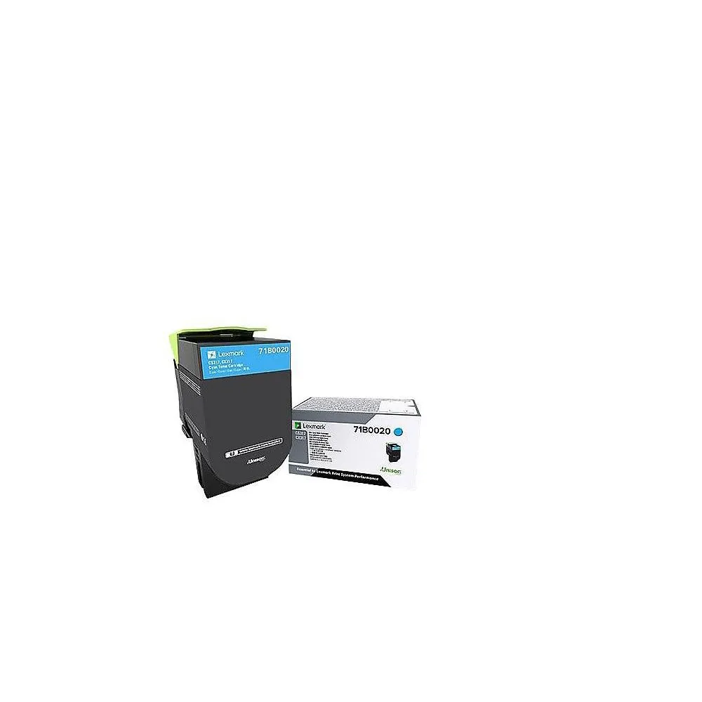 Toner lexmark 71b0020 cyan 2.3k pentru cx317dncs317dn Lexmark - 1