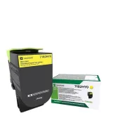 Toner lexmark 71b2hy0 yellow return program 3.5kcx417de cx517de cs417dn cs517de Lexmark - 1