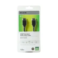 Belkin hdmi cable v1.4 1.5m  specifications  product colour black cable Belkin - 1