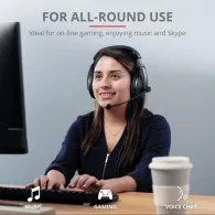 Casti cu microfon trust quasar headset for pc and laptop Trust - 1