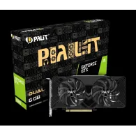 Placa video palit geforce gtx1660 dual 6gb gddr5 memory clock Palit - 1