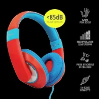 Casti cu microfon trust sonin kids headphones - red  specifications Trust - 1