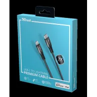 Cablu incarcare trust keyla extra-strong usb-c to lightning cable 1m Trust - 1