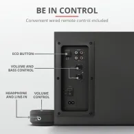 Sistem audio trust yuri 2.1 speaker set  specifications general height Trust - 1