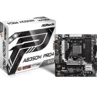 Placa de baza asrock socket am4 ab350m pro4 v2 dual Asrock - 1