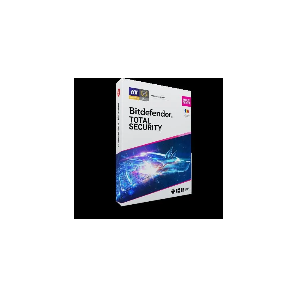 Licenta retail bitdefender total security 2021 - protectie anti-malware completa Bitdefender - 1