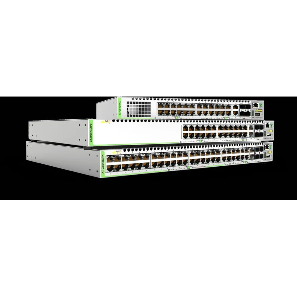 Switch allied telesis at-gs924mx gigabit ethernet managed switch with 24 Allied telesis - 1