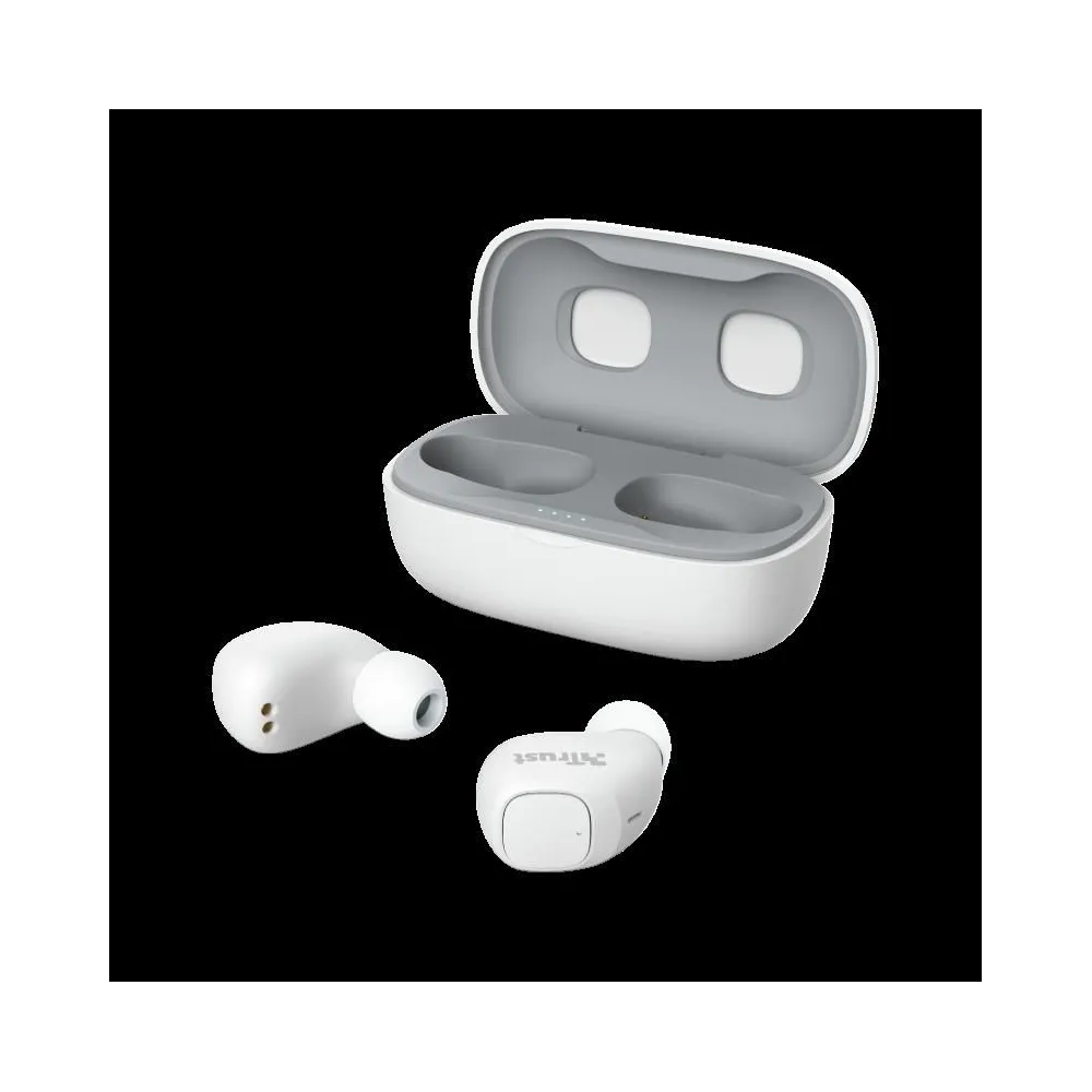 Casti cu microfon trust nika tws bluetooth earphones white  specifications Trust - 1
