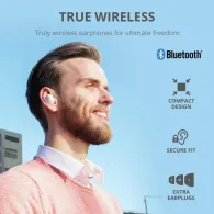 Casti cu microfon trust nika tws bluetooth earphones white  specifications Trust - 1