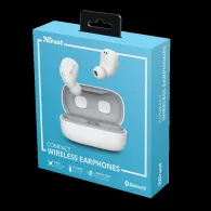 Casti cu microfon trust nika tws bluetooth earphones white  specifications Trust - 1