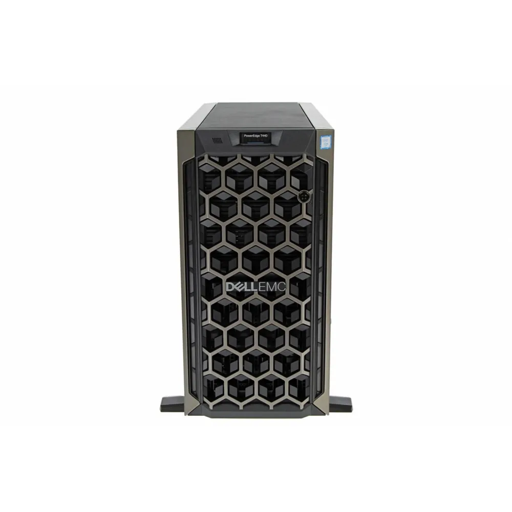 Poweredge tower t440 server intel xeon silver 4214r 2.4g 12c/24t Dell - 1