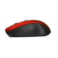 Mouse trust mydo silent click pc sau nb wireless 2.4ghz optic 1800 dpi butoane/scroll 4/1 buton selectare viteza rosu tr-21871 (