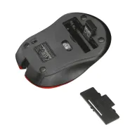 Mouse trust mydo silent click pc sau nb wireless 2.4ghz optic 1800 dpi butoane/scroll 4/1 buton selectare viteza rosu tr-21871 (