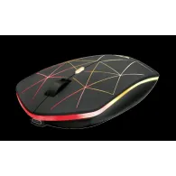 Mouse trust gxt 117 strike gaming wireless 2.4ghz optic 1400 dpi butoane/scroll 6/1 iluminare buton selectare viteza negru tr-22