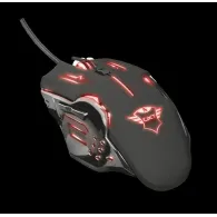 Mouse trust gxt 108 rava gaming cu fir usb optic 2000 dpi butoane/scroll 6/1 iluminare buton selectare viteza negru tr-22090 (in