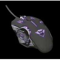 Mouse trust gxt 108 rava gaming cu fir usb optic 2000 dpi butoane/scroll 6/1 iluminare buton selectare viteza negru tr-22090 (in