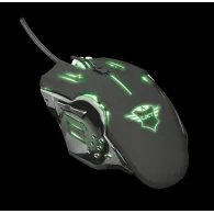 Mouse trust gxt 108 rava gaming cu fir usb optic 2000 dpi butoane/scroll 6/1 iluminare buton selectare viteza negru tr-22090 (in