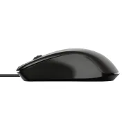Mouse trust carve pc sau nb cu fir usb optic 1200 dpi butoane/scroll 3/1  negru tr-23733 (include tv 0.18lei) Trust - 1