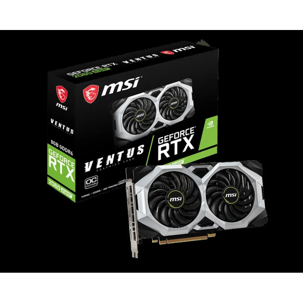 Placa video msi rtx 2060 super ventus oc pci express Msi - 1