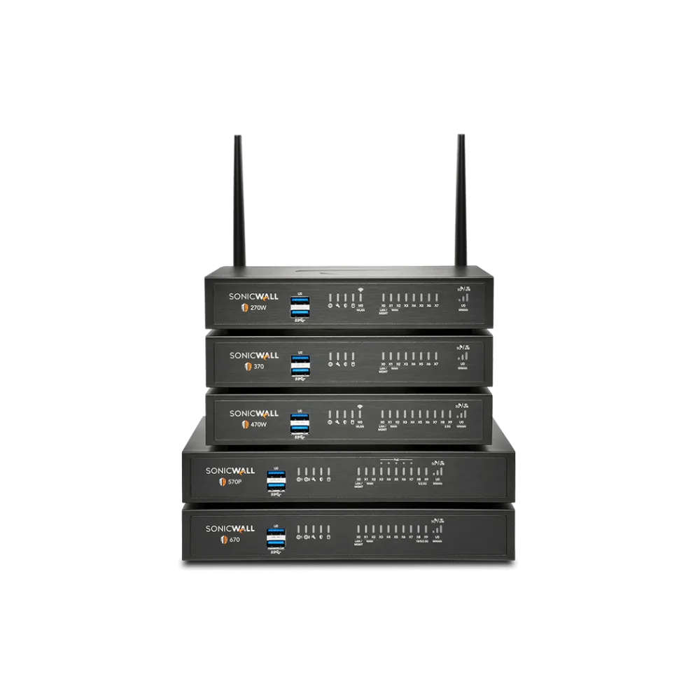 Firewall sonicwall model tz270 8xgbe 2xusb 3.0 firewall throughput 2gbps Sonic wall - 1