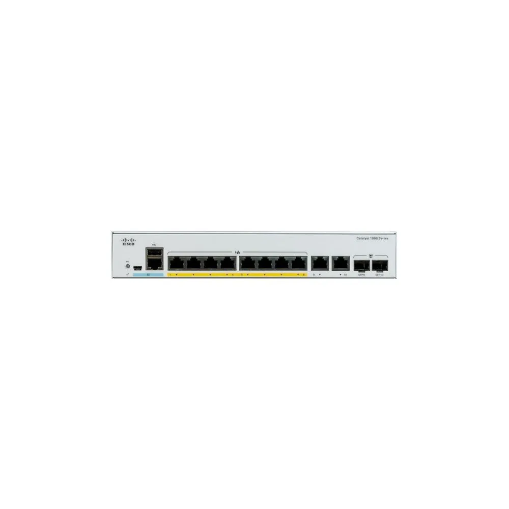 Cisco Catalyst C1000-8P-2G-L switch-uri Gestionate L2 Gigabit Ethernet (10/100/1000) Power over Ethernet (PoE) Suport Gri Cisco 