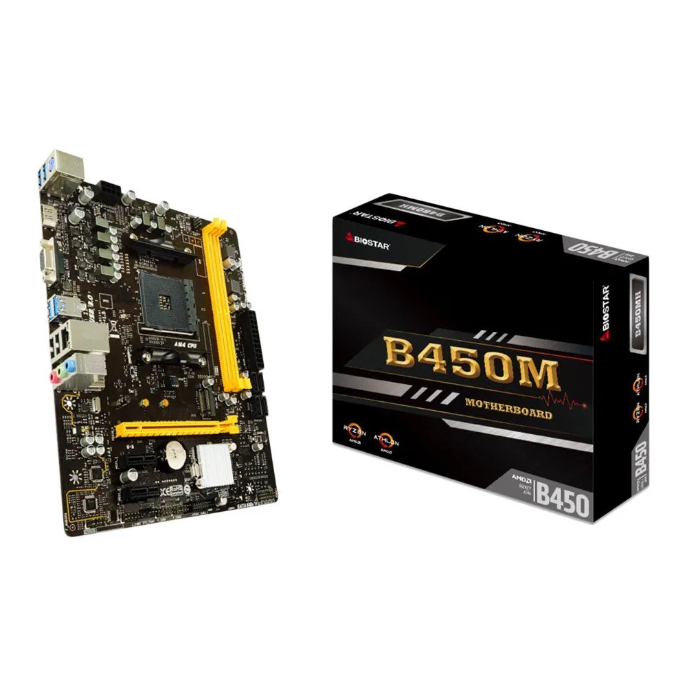 Placa de baza Biostar Main Board Desktop B450 Biostar - 1