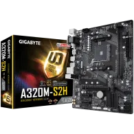 Gigabyte main board desktop amd a320 (sam4 2xddr4 realtek alc887 Gigabyte - 1