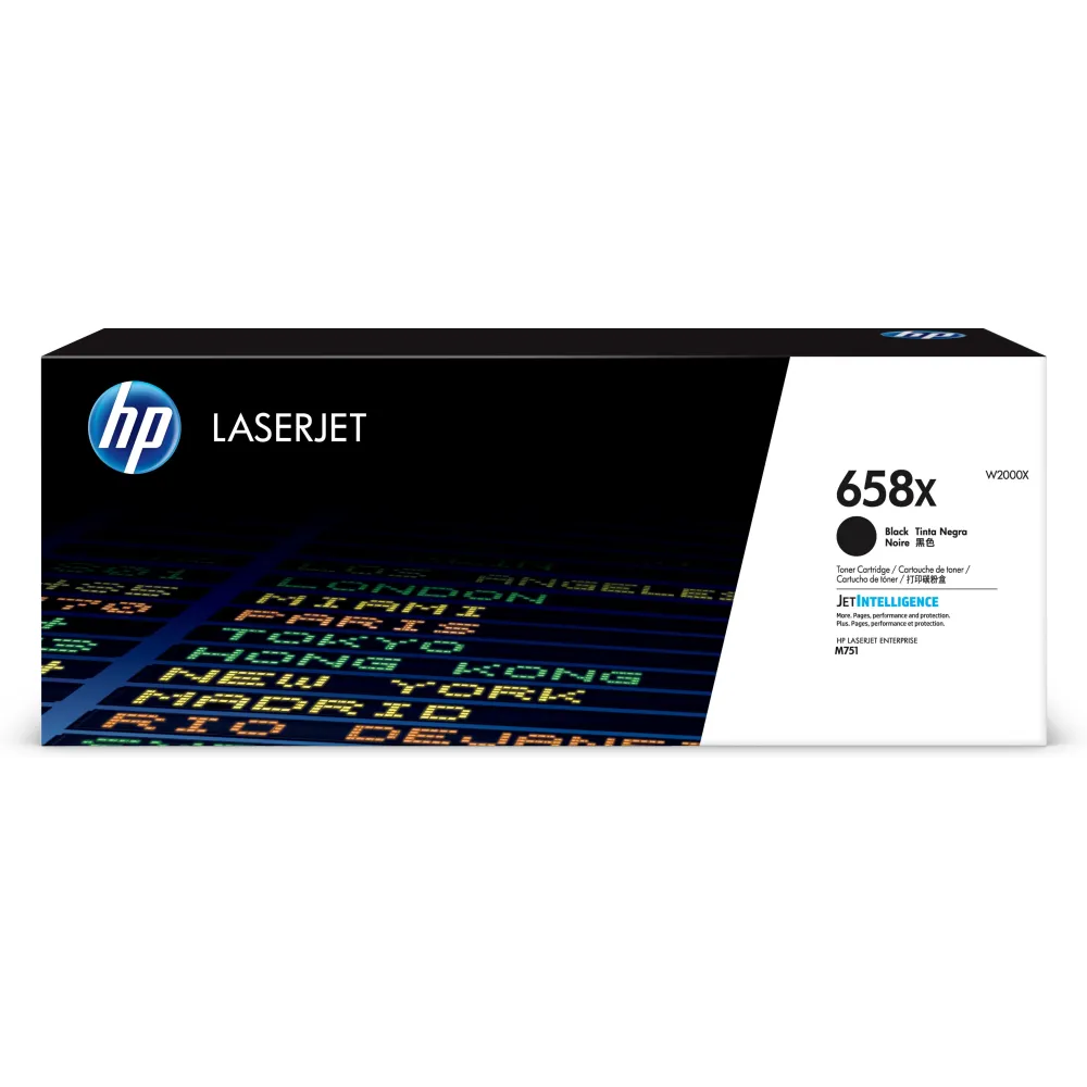 Toner HP LaserJet  658X Black Hp - 1