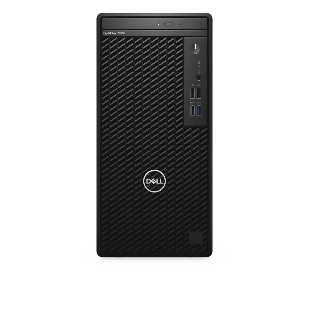 DELL OptiPlex 3080 DDR4-SDRAM i3-10105 Mini Tower Intel® Core™ i3 8 Giga Bites 256 Giga Bites SSD Windows 11 Pro PC-ul Negru Del