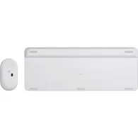 Logitech Slim Wireless Keyboard and Mouse Combo MK470 tastaturi USB QWERTY Englez Alb Logitech - 4