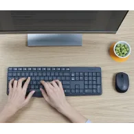 Logitech MK235 Wireless Keyboard and Mouse Combo tastaturi USB QWERTY Englez Gri Logitech - 8