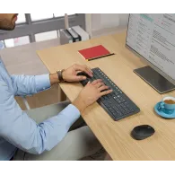 Logitech MK235 Wireless Keyboard and Mouse Combo tastaturi USB QWERTY Englez Gri Logitech - 9