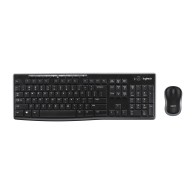 Logitech Wireless Combo MK270 tastaturi RF fără fir QWERTY Englez Negru, Argint Logitech - 1