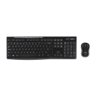 Logitech Wireless Combo MK270 tastaturi RF fără fir QWERTY Englez Negru, Argint Logitech - 1