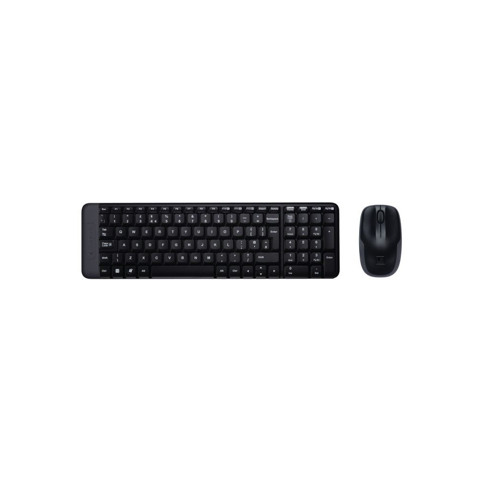 Logitech Wireless Combo MK220 tastaturi RF fără fir QWERTY Englez Negru Logitech - 1
