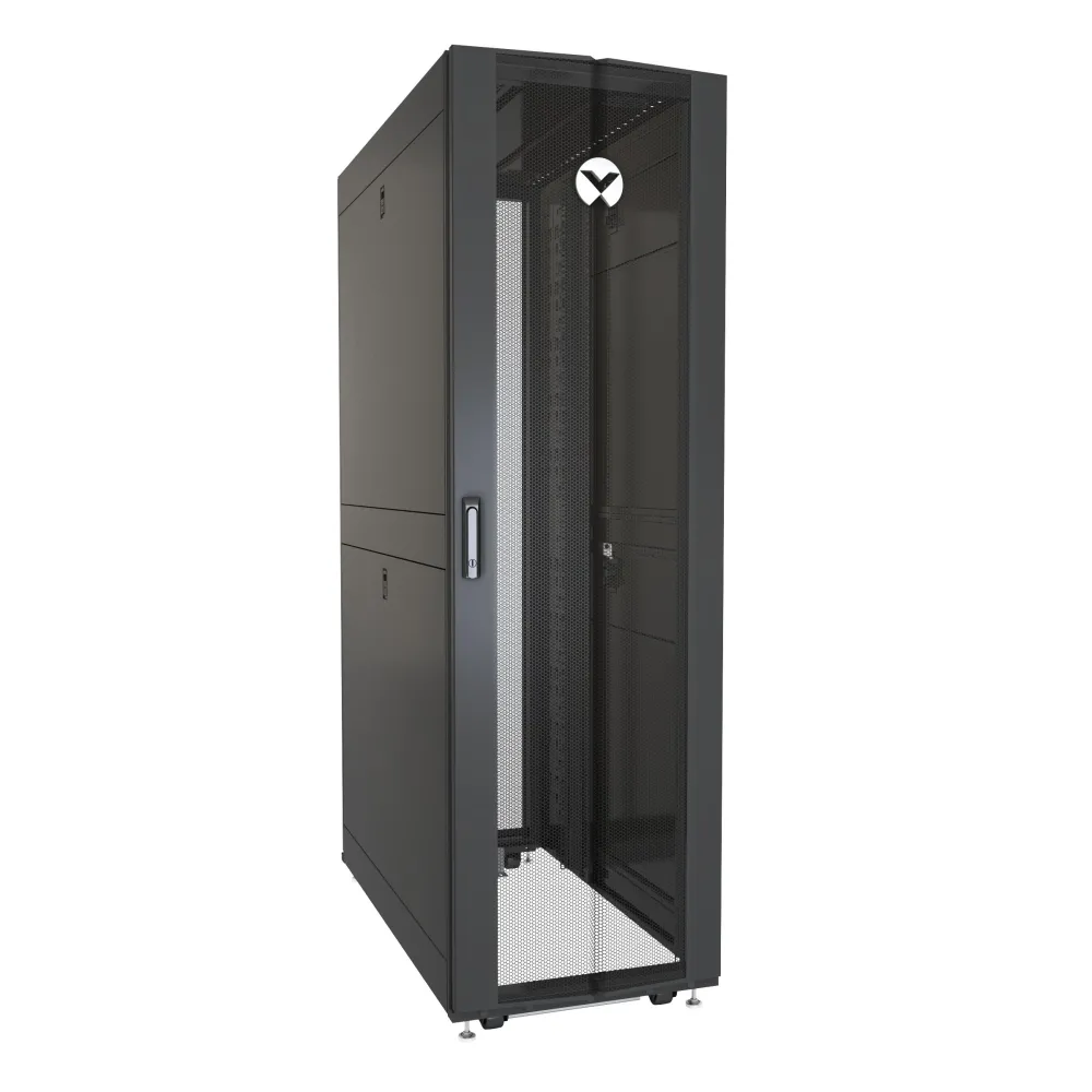 Vertiv VR3300 rack-uri 42U Raft de sine stătător Negru, Transparente Vertiv - 1