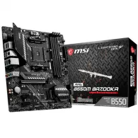 Msi mag b550m bazooka micro-atx amd am4 socket 1x pci-e Msi - 1