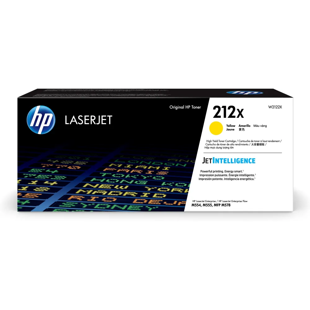 Toner HP 212X Yellow  W2122X Hp - 1