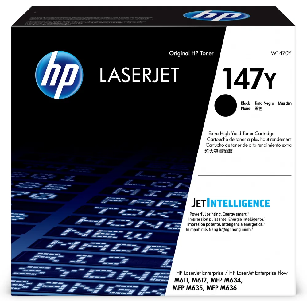 Toner HP 147Y Black  W1470Y Hp - 1