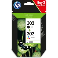 Cartuse Cerneala Pack HP No.302 Black & Color Hp - 1